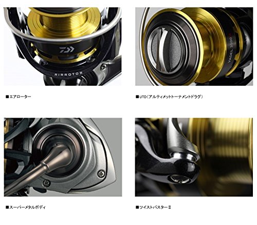 リール Daiwa VADEL 4000 Spinning Reel Daiwa Vadel 4000H - Hooked Up Magazine
